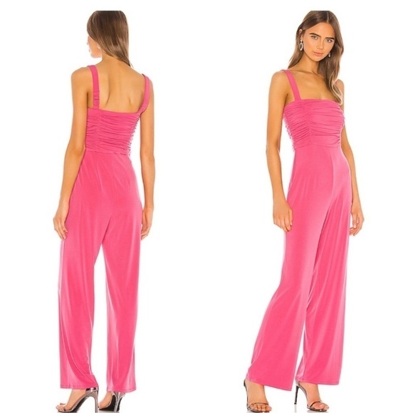 NWT H:OURS Pink Rayne Jumpsuit - Picture 3 of 10